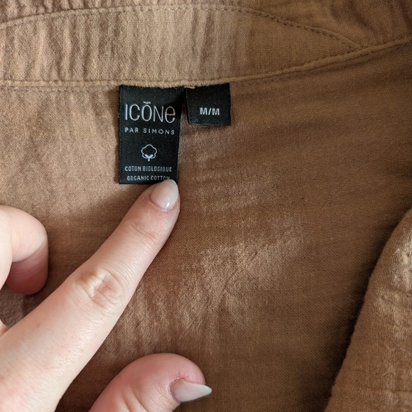 Simons Icone Tan Blouse - Picture 3 of 4